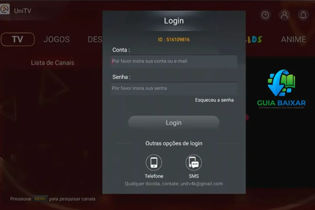 UniTV Grátis Para Sempre 4.14.1 APK Download 2026 PT-BR 2 UniTV Grátis Para Sempre